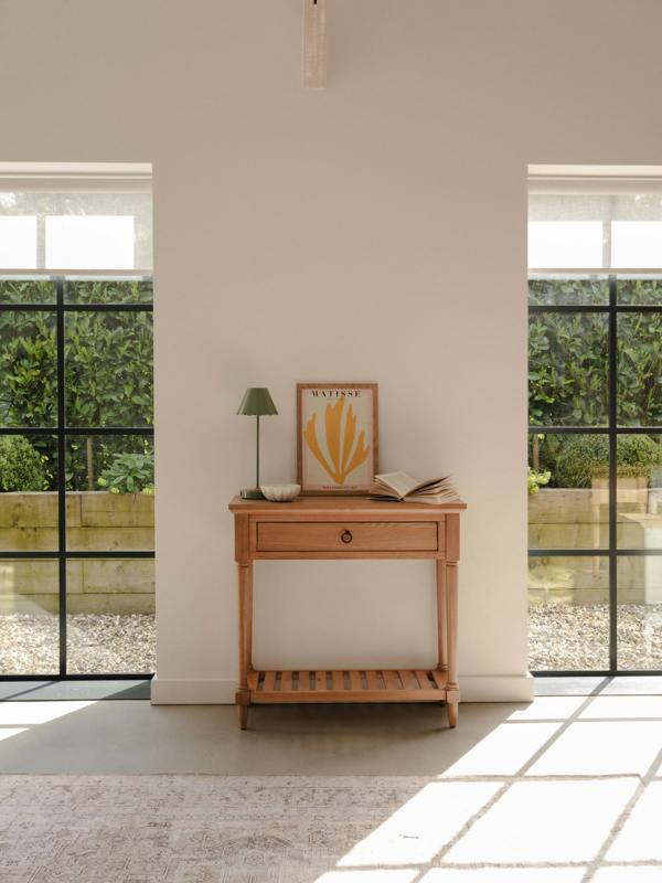 Blenheim Oak Console Table
