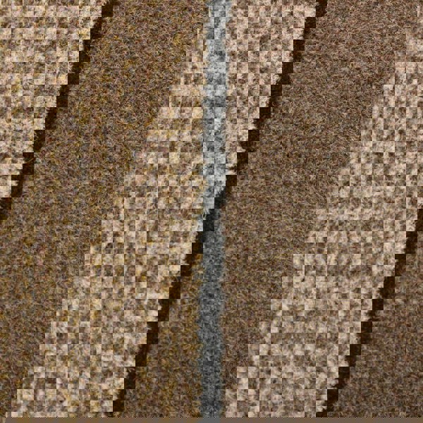 JVL Miracle Machine Washable with Stripes Barrier Mat, 60x90cm, Brown