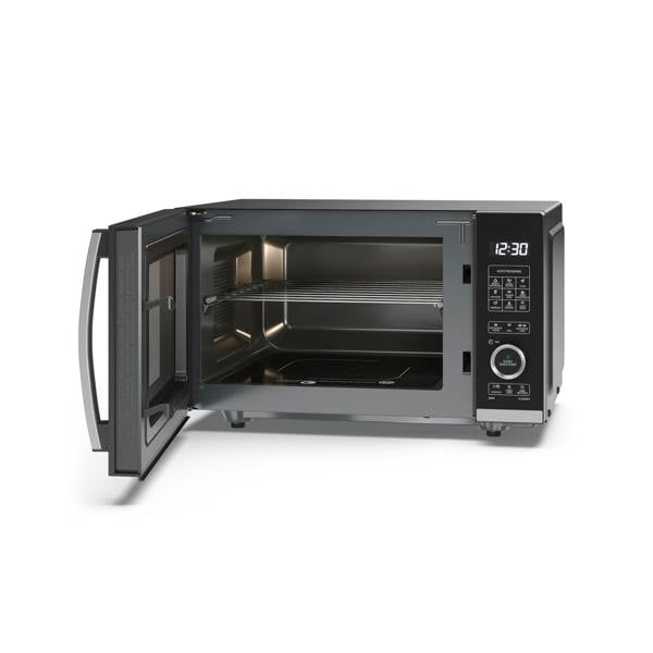 Sharp YC-QG204AU-B 20L 800W Microwave Oven with 1000W Grill Function - Black