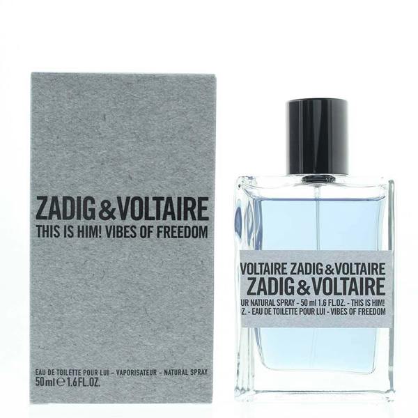 Zadig & Voltaire This Is Him! Vibes Of Freedom Mens Eau De Toilette 50ml Fragrance