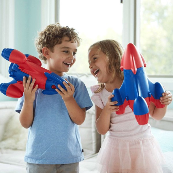 Green Toys Blue Rocket Toy - Made From 100% Recycled Plastic