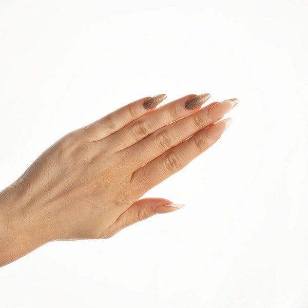 Nail HQ Champagne Sippin' Almond Nails