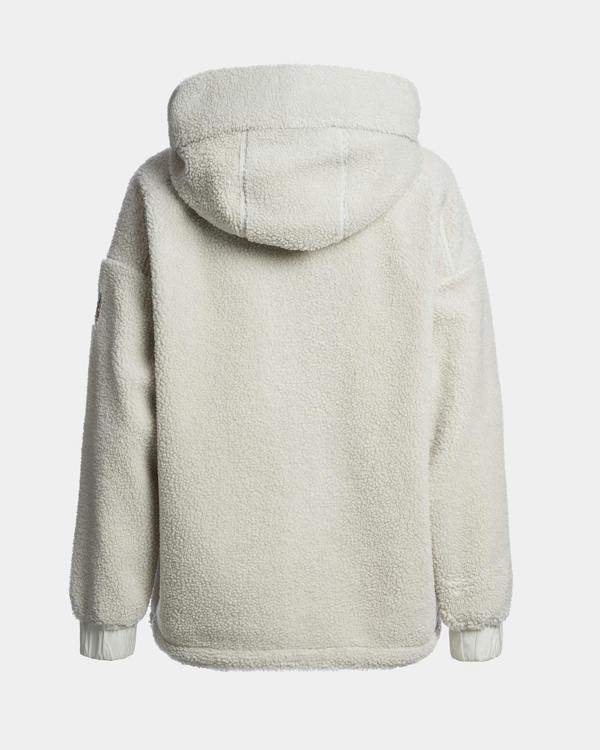Parajumpers Noelle Womens Full Zip Sweatshirt - Chalk White 131 | CHO | Designer Womens Full Zip Sweatshirts