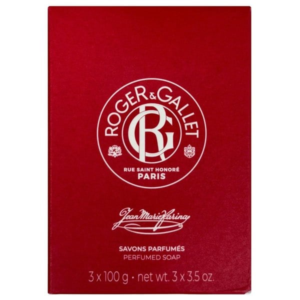 Roger & Gallet Jean Marie Farina Perfumed Soap 3 x 100g