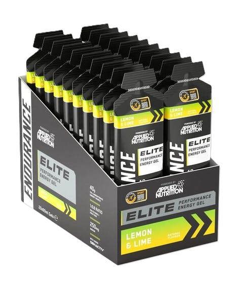 Applied Nutrition Endurance Elite Performance Energy Gel, Lemon & Lime - 20 x 60 ml.