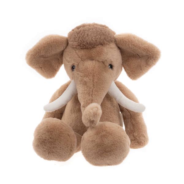 Charlie Bears Wally Mammoth Oatmeal Brown L