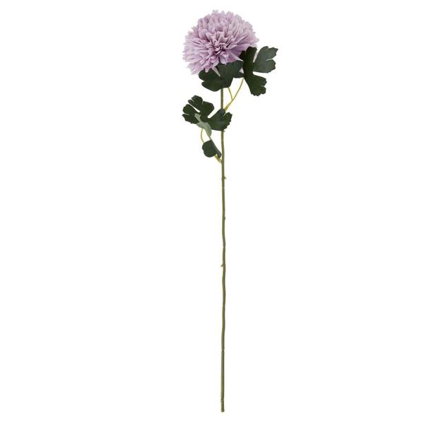 Wyld Haus Set of 3 Artificial Flowers Light Purple Chrysanthemum Stemps