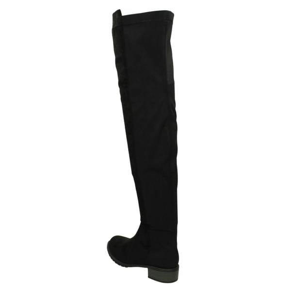 Spot On Ladies Spot On Over The Knee Boots