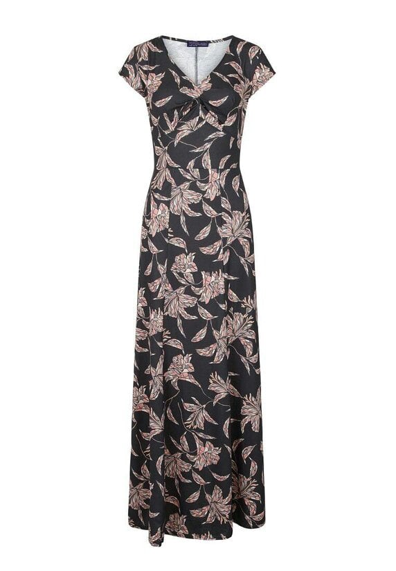 HotSquash Cap Sleeve Jersey Maxi Dress