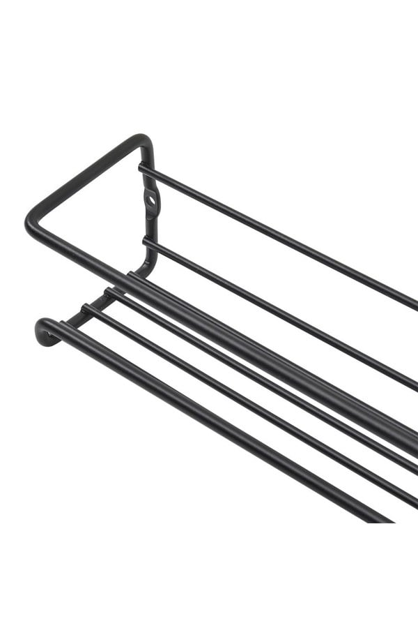 Living and Home Set of 4 Wall Mount Metal Wire Spice Rack Kitchen