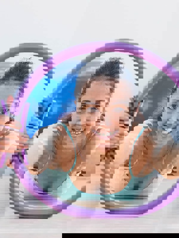 Yoga Studio Pilates Resistance Ring With Double Handle 