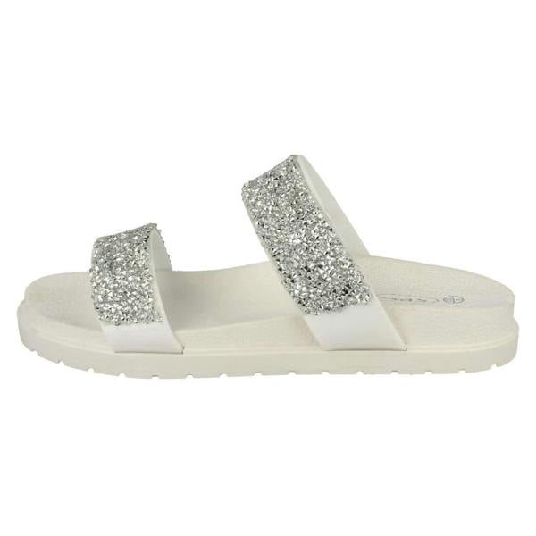 Spot On Ladies Spot On Slip On Sandals