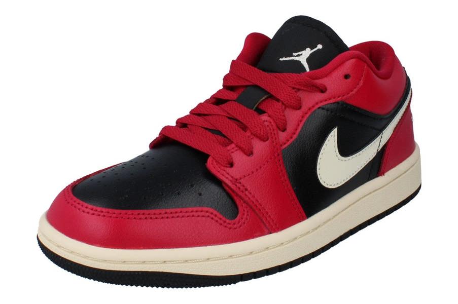 Nike Womens Air Jordan 1 Low Trainers Dc0774 Sneakers Shoes  605 - Mystic Hibiscus Coconut Milk 605 - Photo 0
