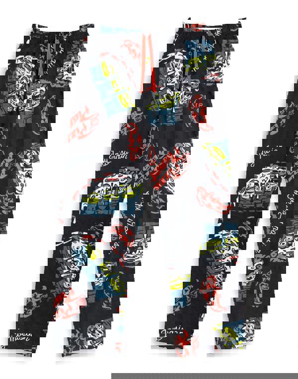 Disney Mens Black Toy Story Short Sleeve Long Leg Pyjama Set