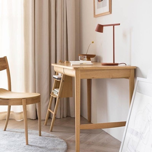 Sadie Office Desk, Ash-Weilai Concept-Weilai Concept
