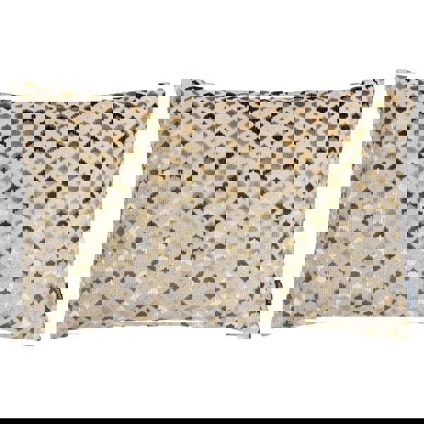 Paoletti Lexington Jacquard Velvet Cushion Cover - Warm Taupe