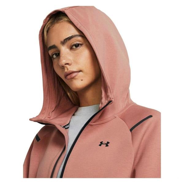 Under Armour Womens/Ladies Raglan Full Zip Hoodie - Pink Marl - 