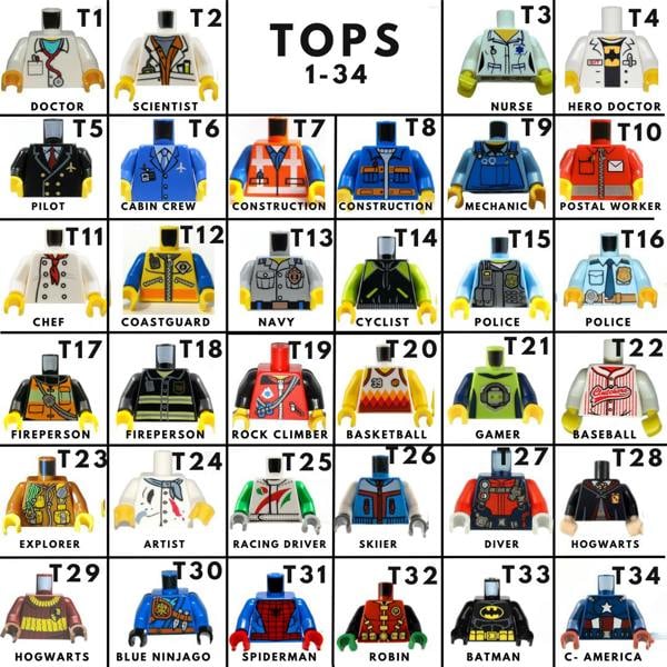 Abode Home & Gifts Framed Personalised Mini Figures