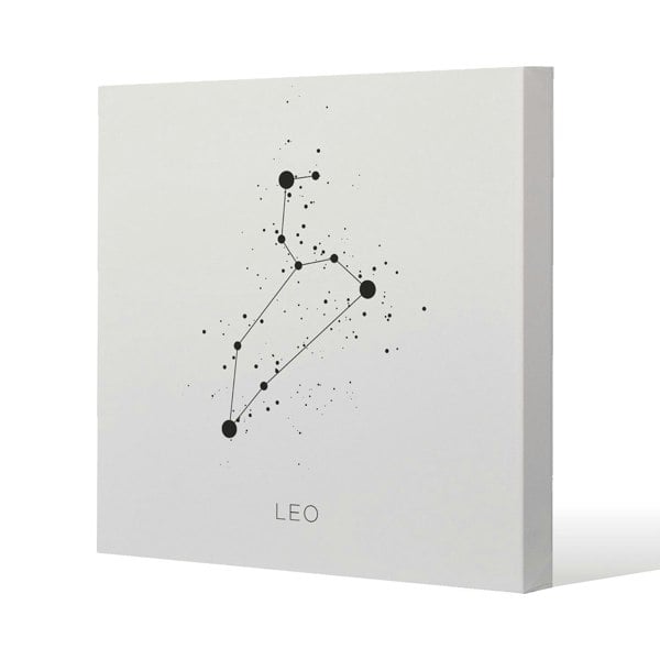 Benjamin Tate Design Star constellation zodiac leo (canvas)