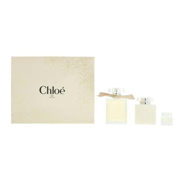 Chloe Eau de Parfum 100ml, Body Lotion 100ml + Eau de Parfum 5ml Gift Set for Her