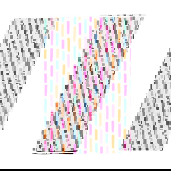 Warren Reed Vertical Abstract Brush Pattern Tea Towel