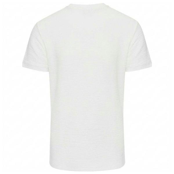 Threadbare Mens Falkland Knitted T-Shirt - Ecru - 