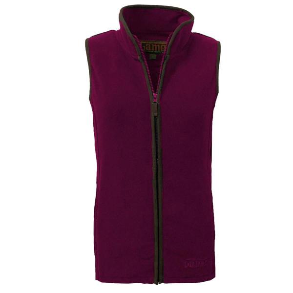 Ladies fleece gilet