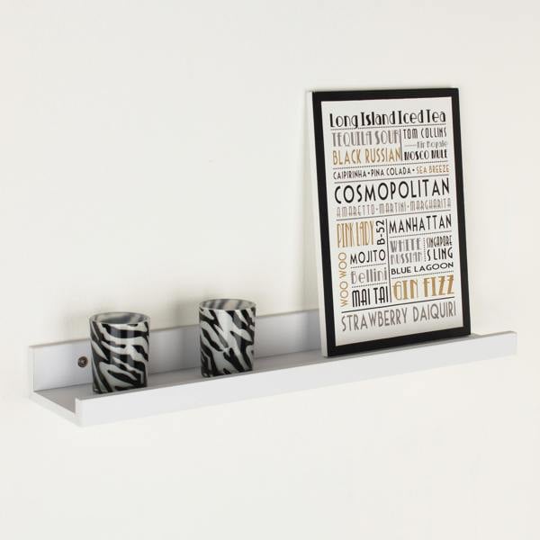 Core Products Dura Display Shelf Kit, Lipped Edge, Foiled Finish