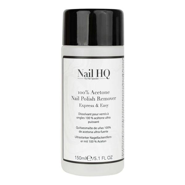 Nail HQ 100% Acetone Nail Polish Remover - 150ml