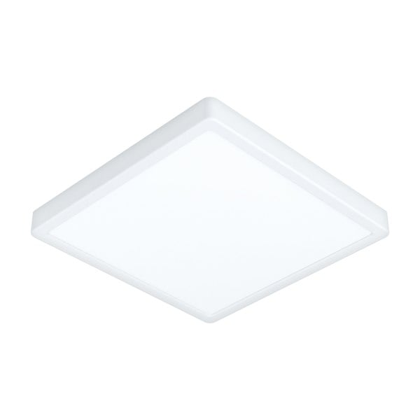 EGLO Fueva 6 Ultra-Slim White Square LED Ceiling Light WBS
