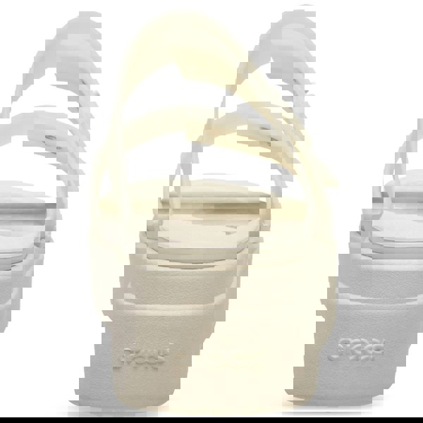 Crocs Brooklyn Buckle Low Wedge Women's Sandstone Sandals