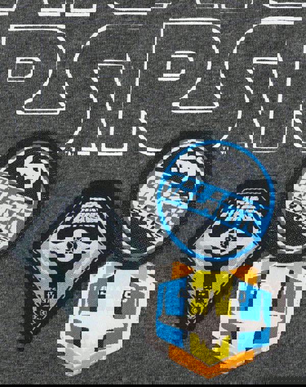 Star Wars Womens Grey Badges Short Sleeved T-Shirt