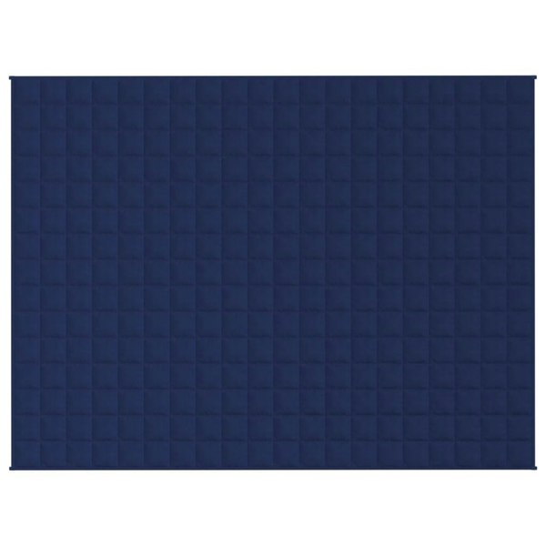 Berkfield Weighted Blanket Blue 152x203 cm 7 kg Fabric