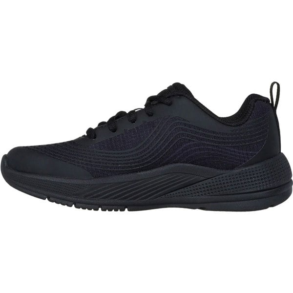 Skechers Microspec Advance Textile Girls's Black Trainers