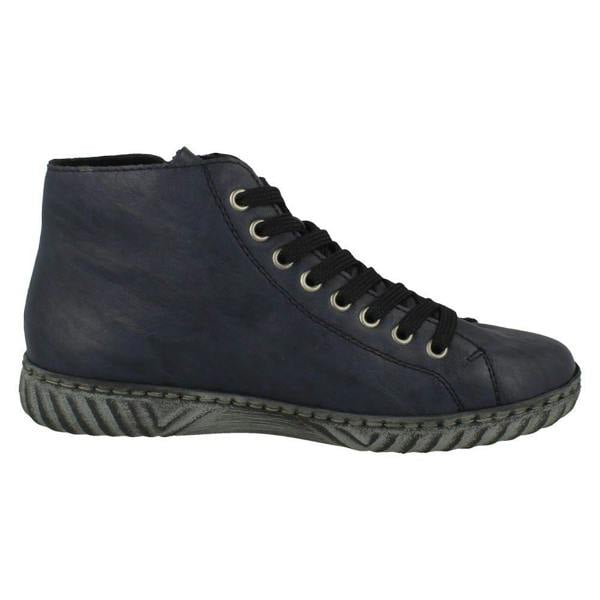 Rieker Ladies Rieker Fleeced Lined Ankle Boots N0921
