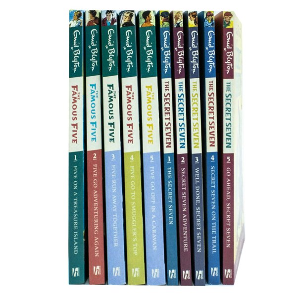 The Best Of Enid Blyton: The Famous Five & The Secret Seven Adventures 10 Book Set