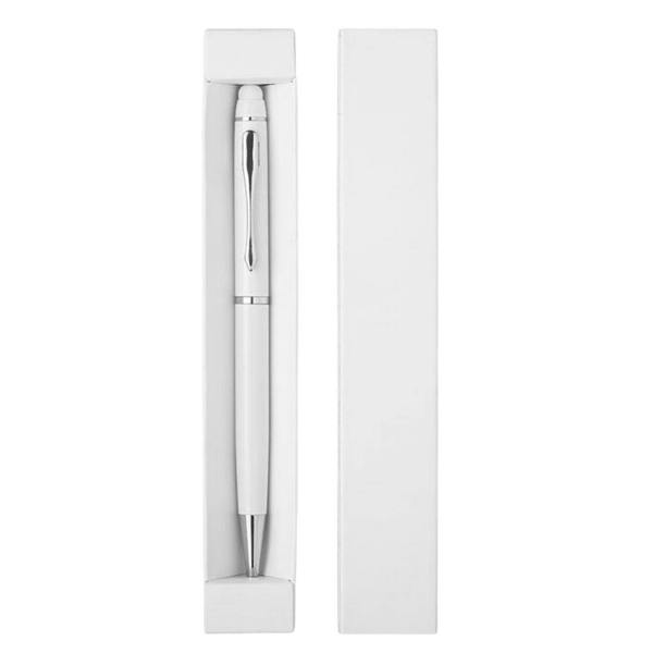 MidOcean Eduar Ballpoint Pen - White - 