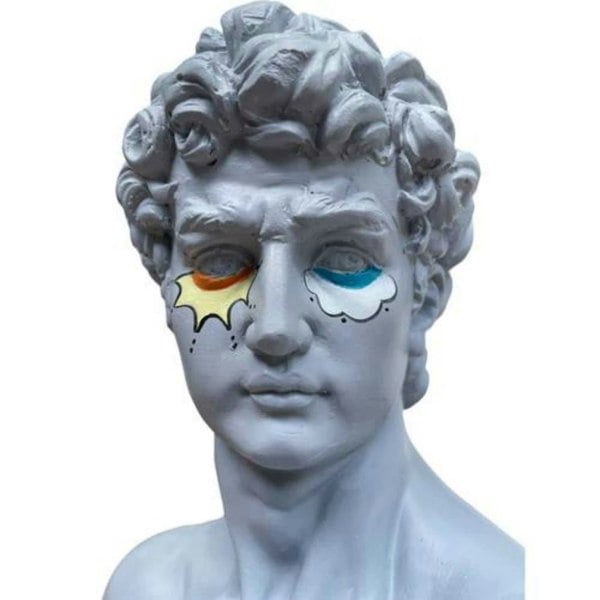 Artchi Groovy David: The Funky Bust Sculpture 1/1