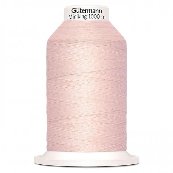 Gutermann Miniking Overlocker Thread 1000m Polyester Thread Suitable For Dressmaking
