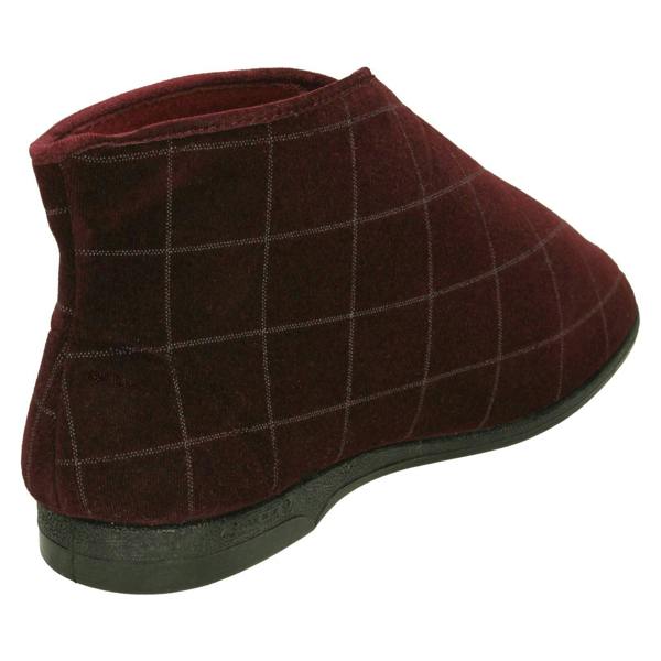 Balmoral Mens Balmoral Wide Opening Boot Slippers VB M93