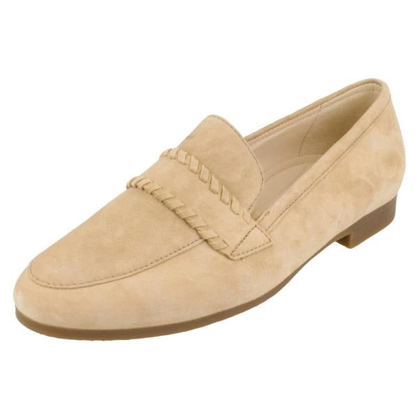 Gabor Ladies Gabor Sand Suede Slip On Shoes 82.432
