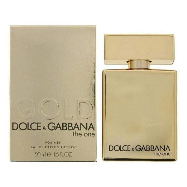 Dolce & Gabbana The One Gold Intense For Men 50ml Eau De Parfum EDP Spray For Him