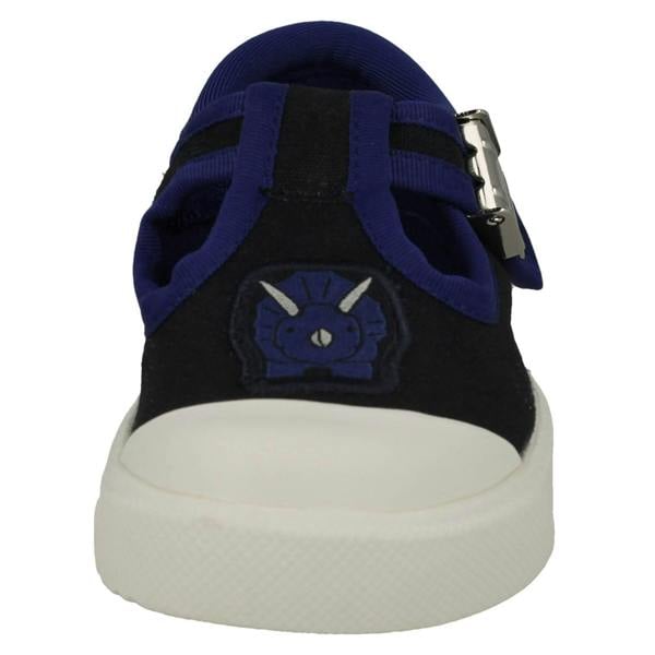 Clarks Boys Clarks Casual T-Bar Shoes City Dance