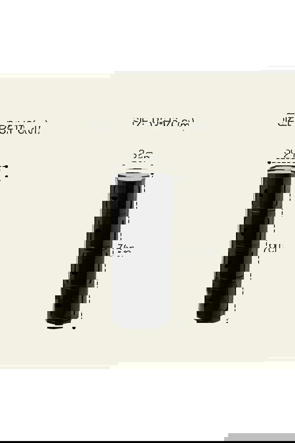 Living and Home 4-Tiered Plastic Storage Drawer Unit