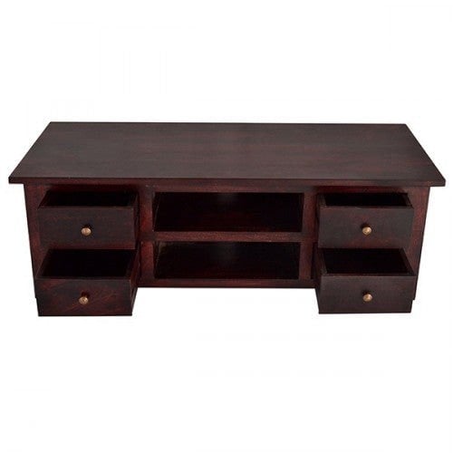 IH Design Jinita Dark Wood TV Cabinet with Drawers