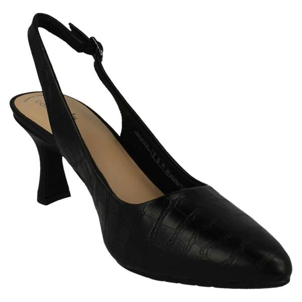 Clarks Ladies Clarks Buckle Fastening Slingback Shoes Kataleyna Step