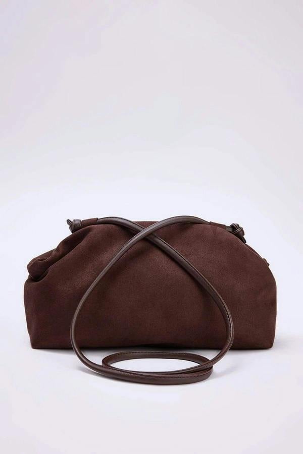 WOVCOR Suede Magnetic Clasp Women's Shoulder Bag