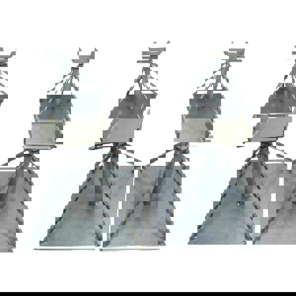 Caravan Chassis Axle Stands x4 (9.5'' - 14'' Mobile Home Static Support Main Unit Primary)