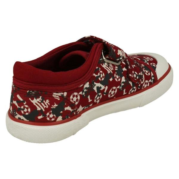 Start-rite Boys Startrite Football Detailed Canvas Shoes Kickabout