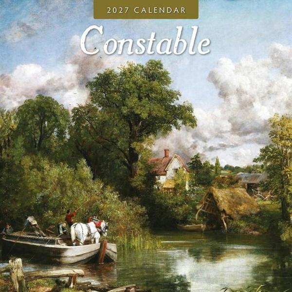 Constable Calendar 2027, Wall Calendars, Month To View, Art, Gift